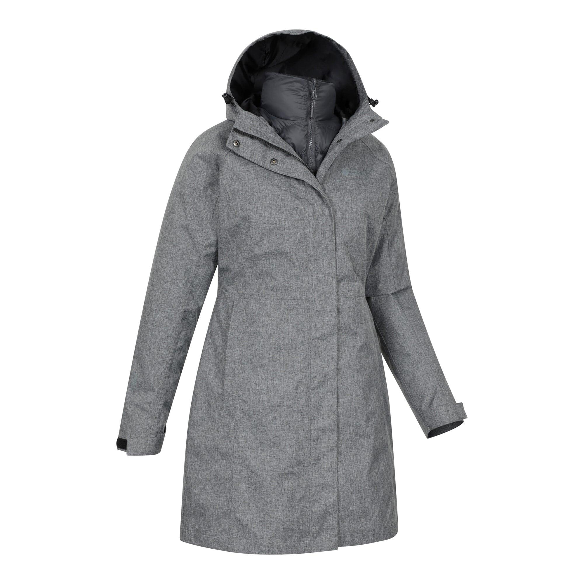 Mountain Warehouse Veste longue 3 en 1 femme Alaskan - Imperméable et chaude 7/7