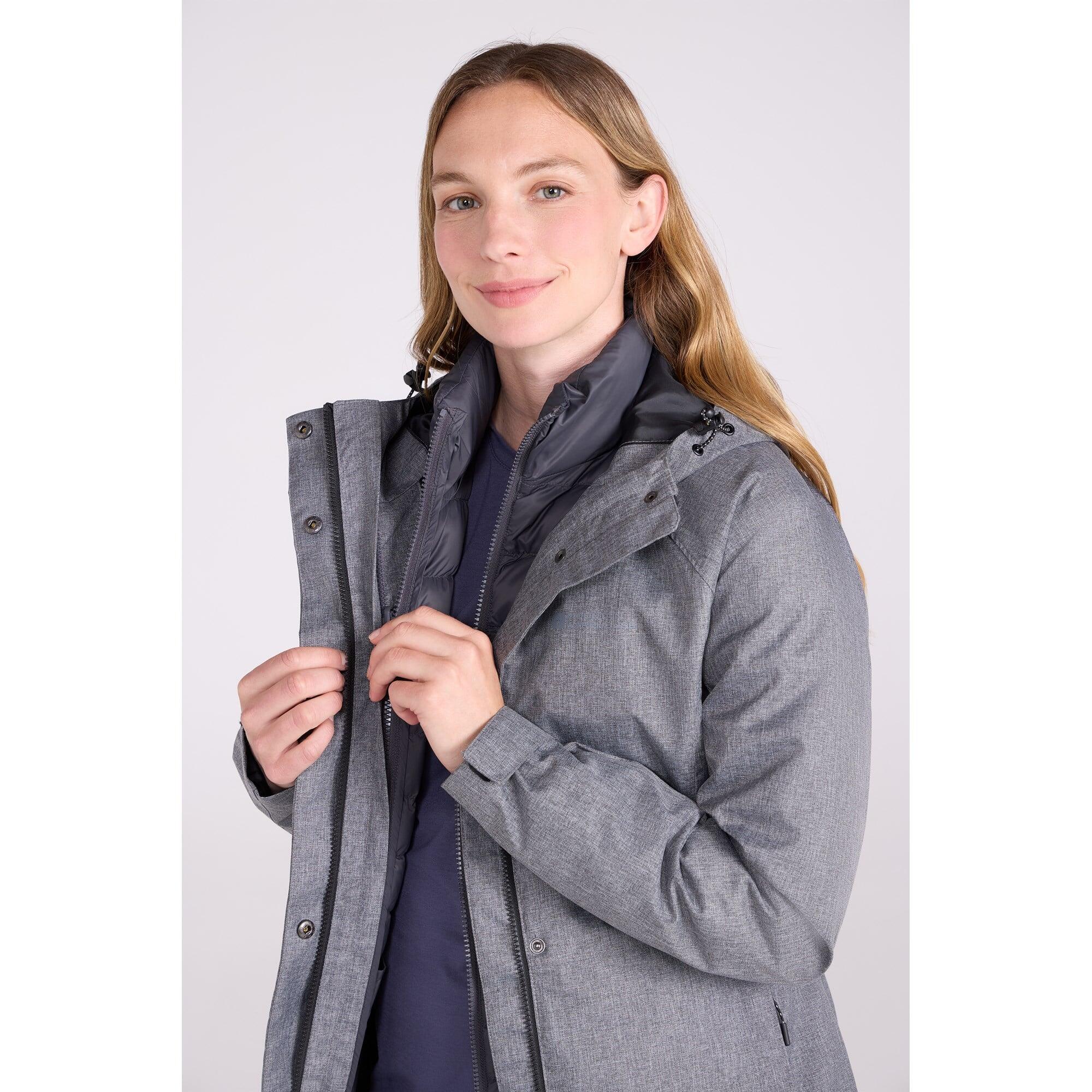 Mountain Warehouse Veste longue 3 en 1 femme Alaskan - Imperméable et chaude 4/7
