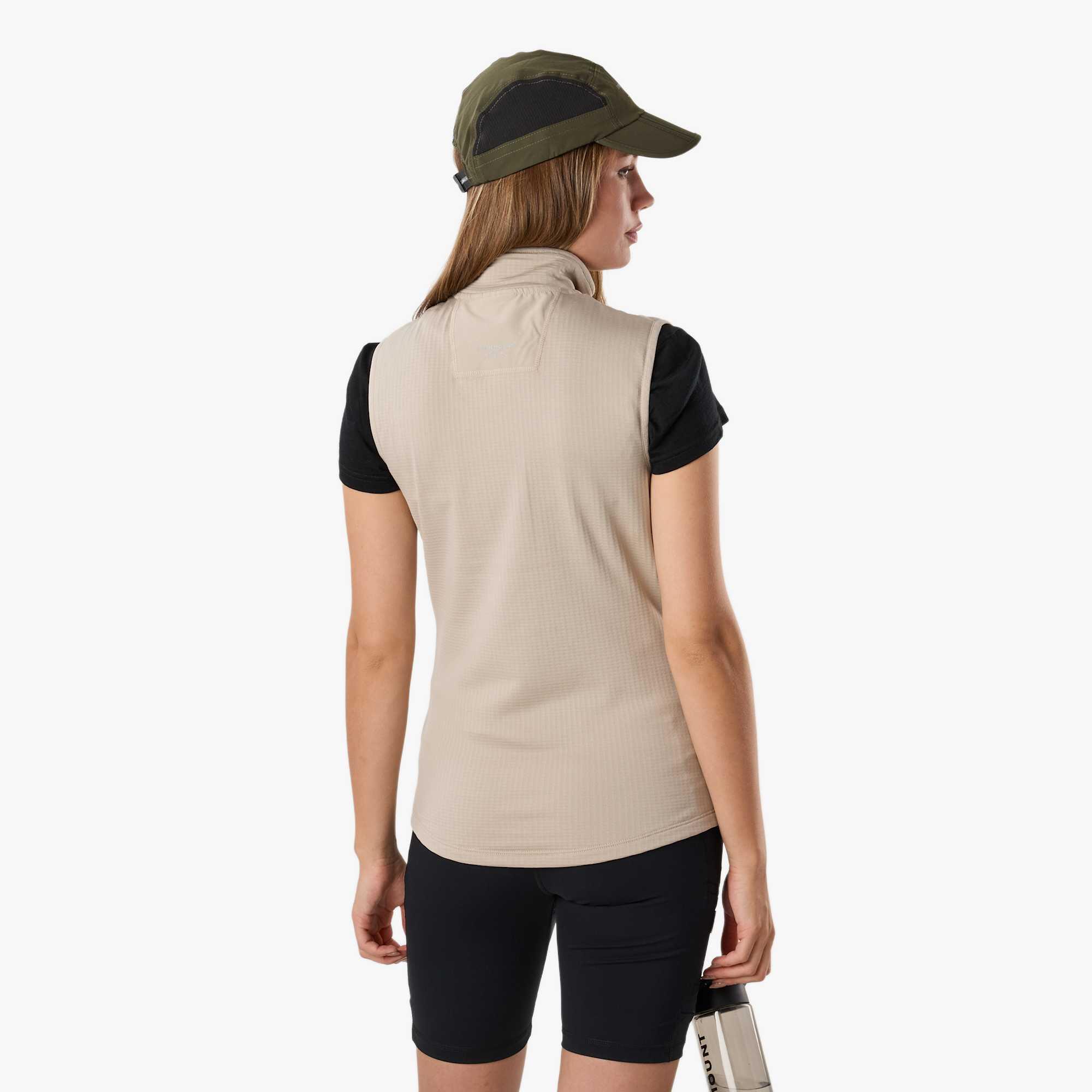 Chaleco outdoor senderismo mujer transpirable Trondheim Midlayer Full Zip Vest 2/7