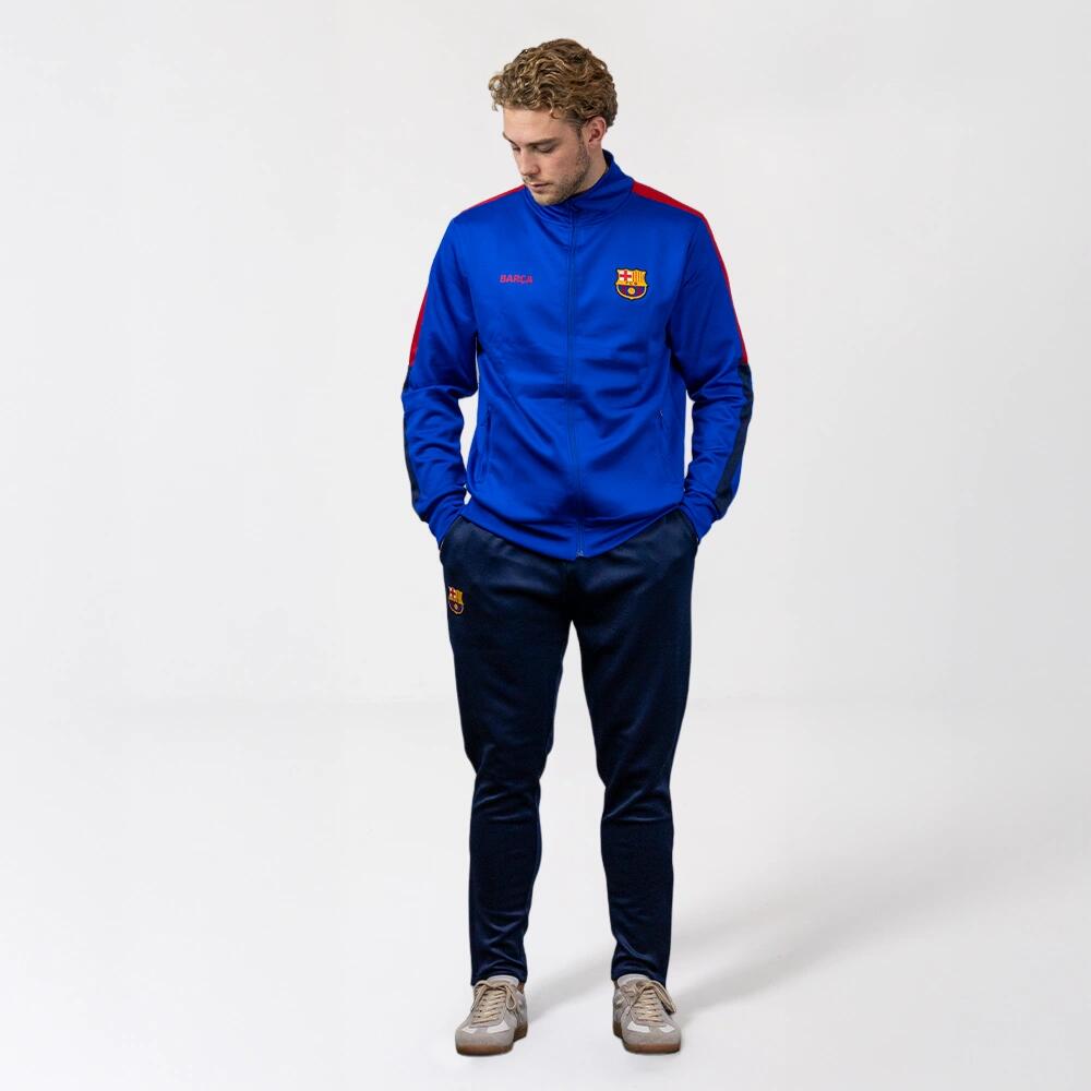 Nike FC Barcelona Strike Trainingsbroek 2024-2025 Donkergrijs Lichtgroen Blauw