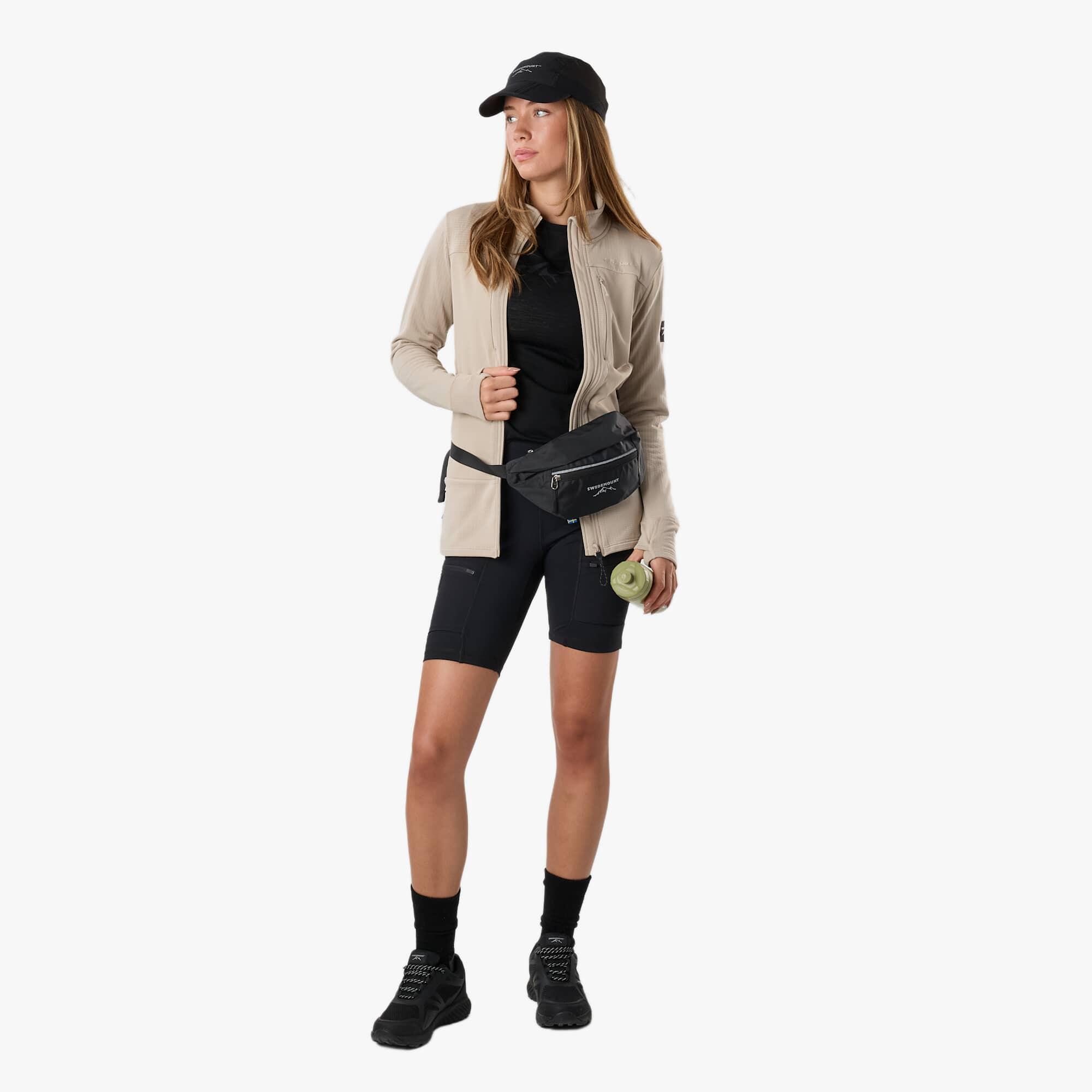 Damen Wandern Fleece Langarm Full-Zip Trondheim Wind Mid Layer Full Zip 3/8
