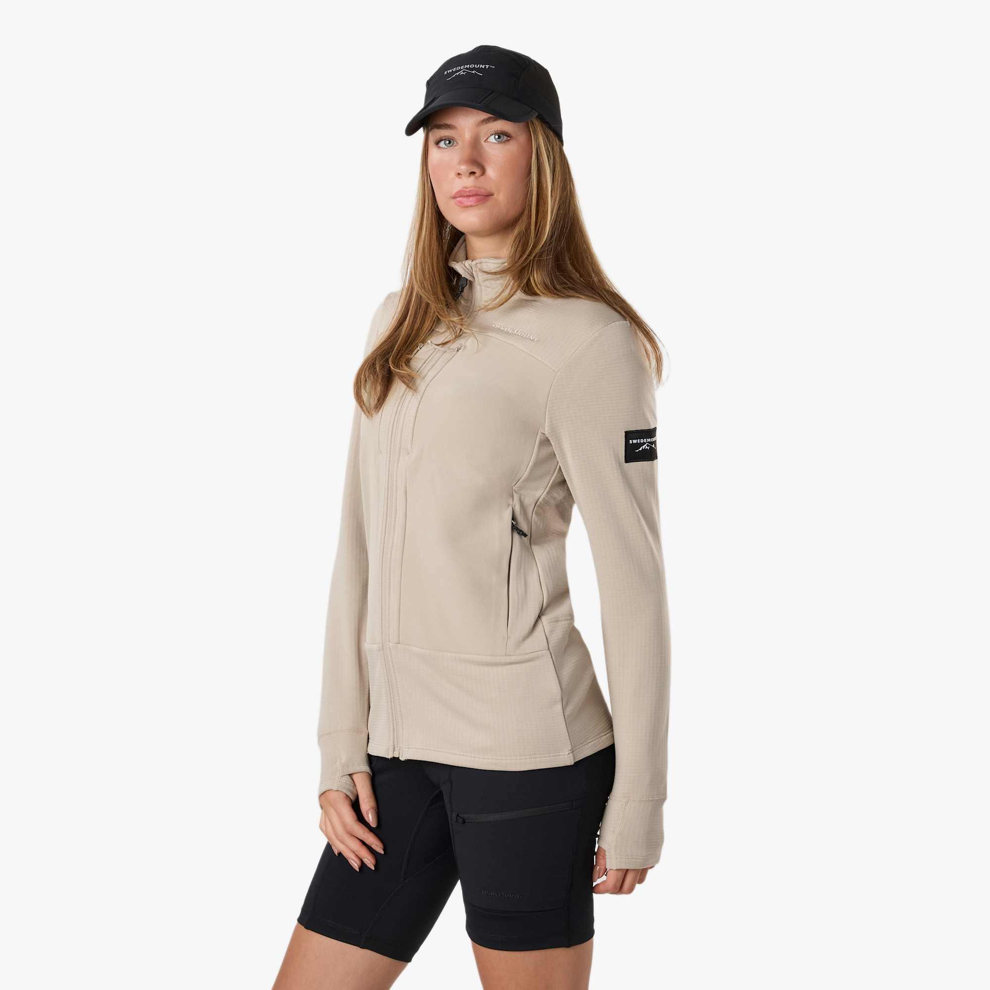 Damen Wandern Fleece Langarm Full-Zip Trondheim Wind Mid Layer Full Zip 4/8