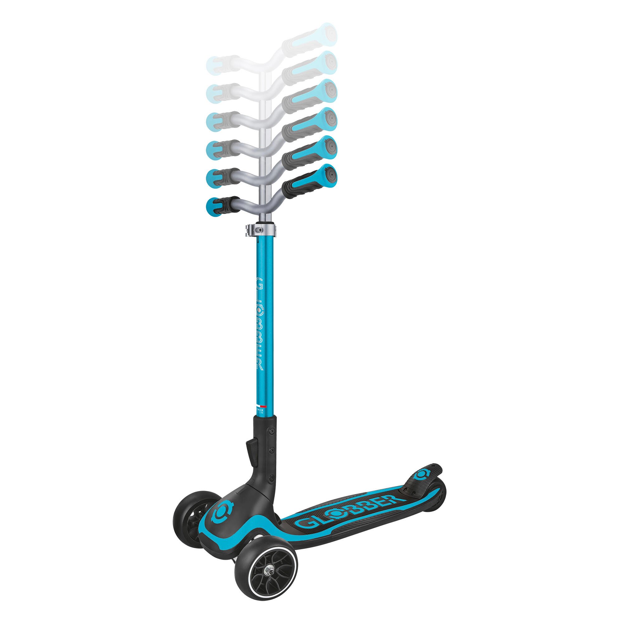 Patinete ULTIMUM de 3 ruedas evolutivo - Azul Aqua 2/14