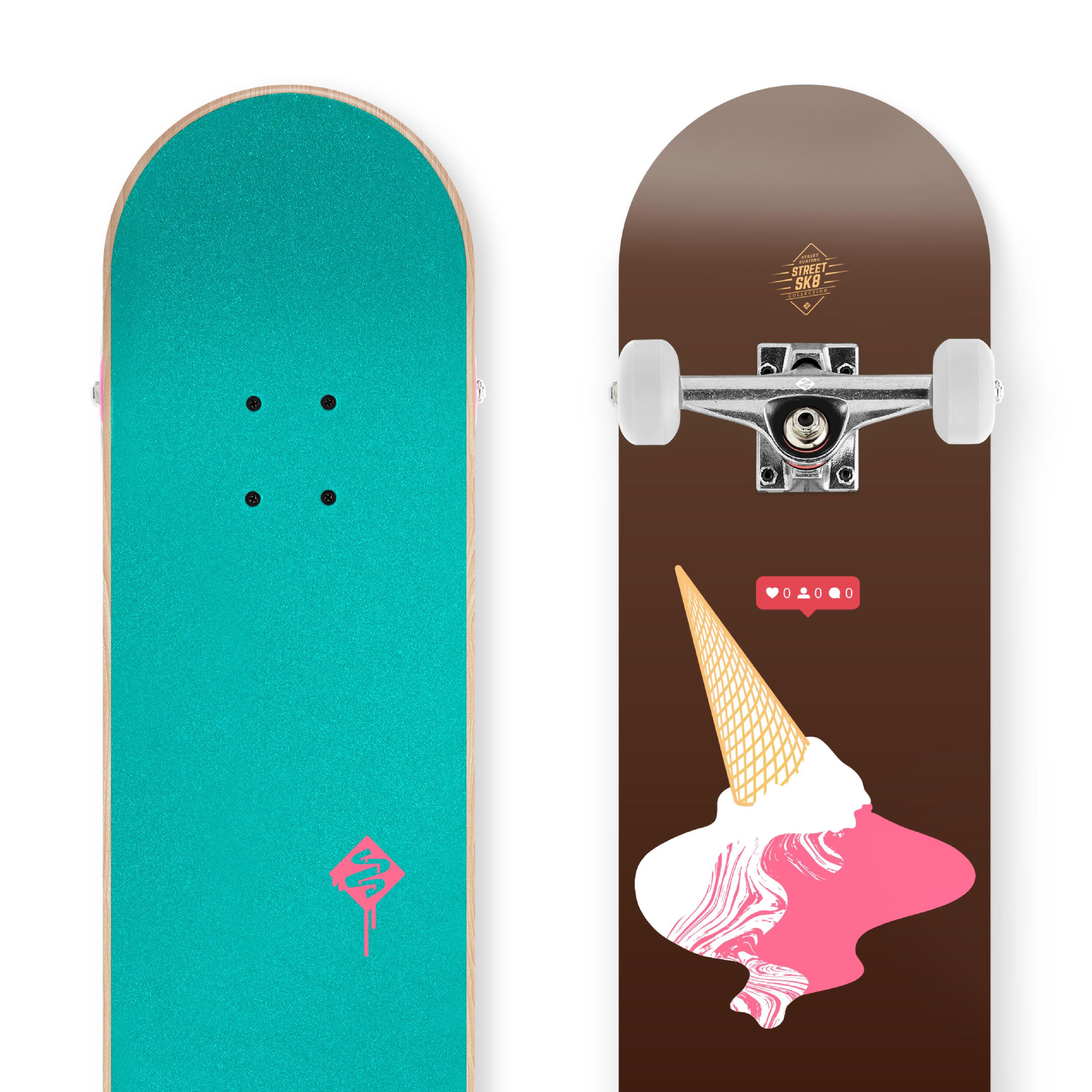 Prancha de skate Street Surfing Broken Dreams 3/4