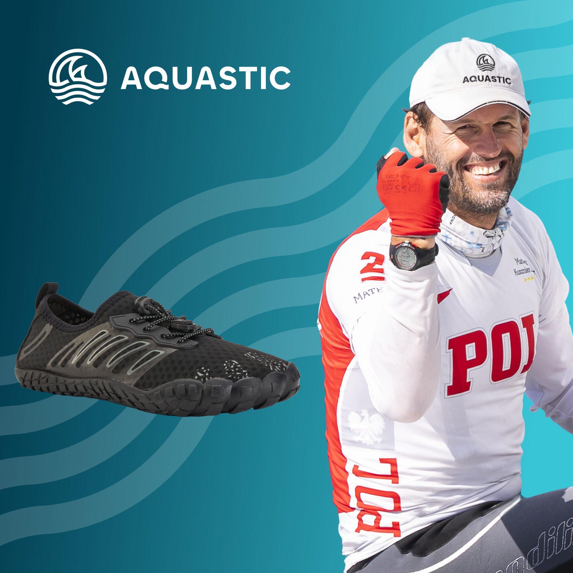 Chaussures aquatiques AQUASTIC WS038 2/7