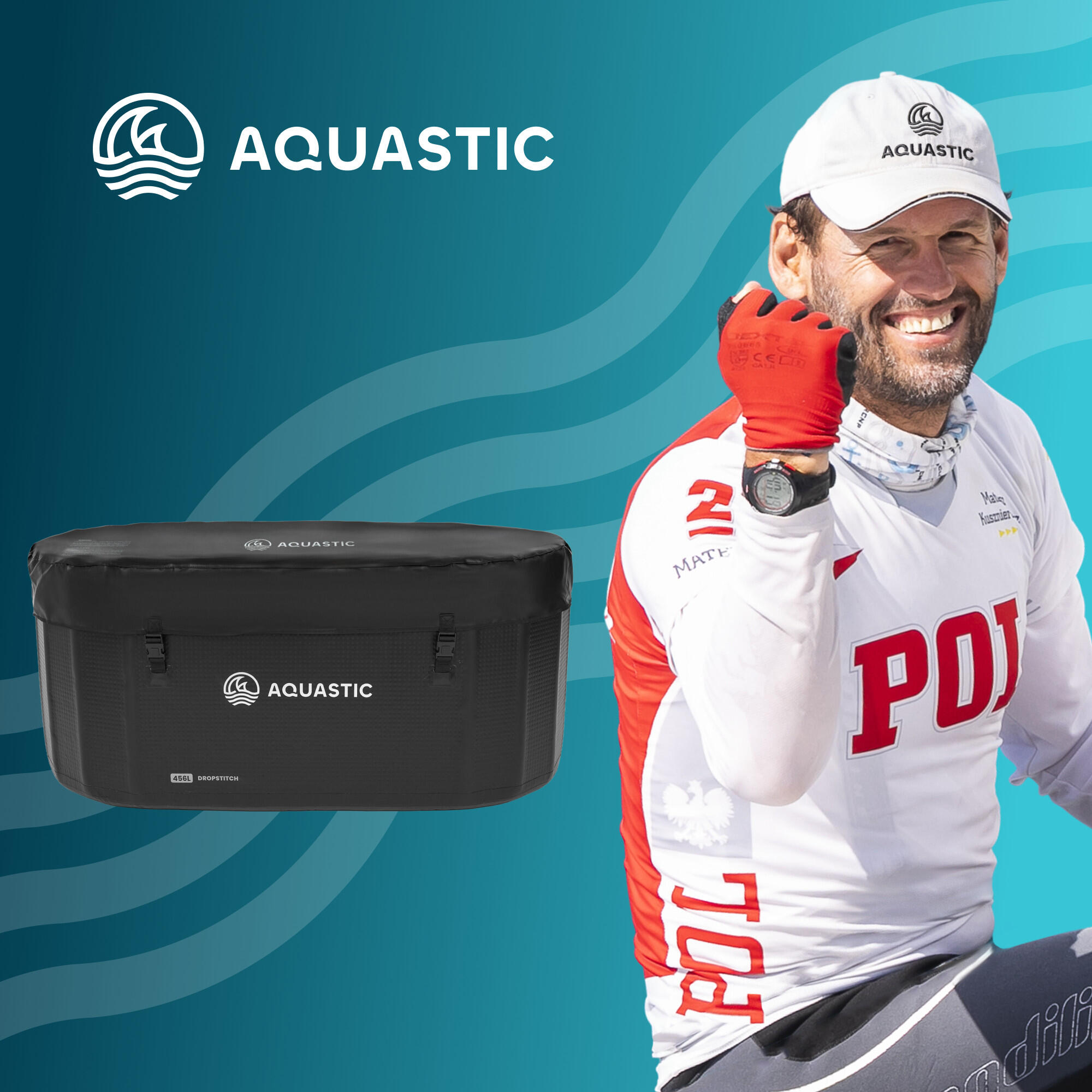 Piscine AQUASTIC pour baignade hivernale BrrFree 456L 2/2