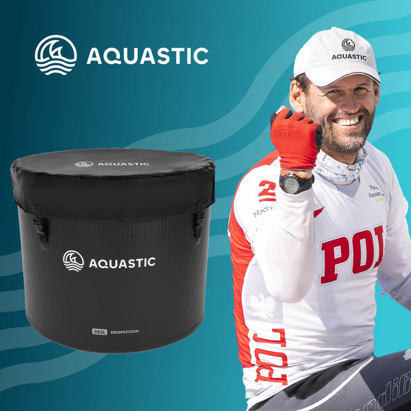 Piscina AQUASTIC pentru îmbăiere în apă rece BrrFree 382L