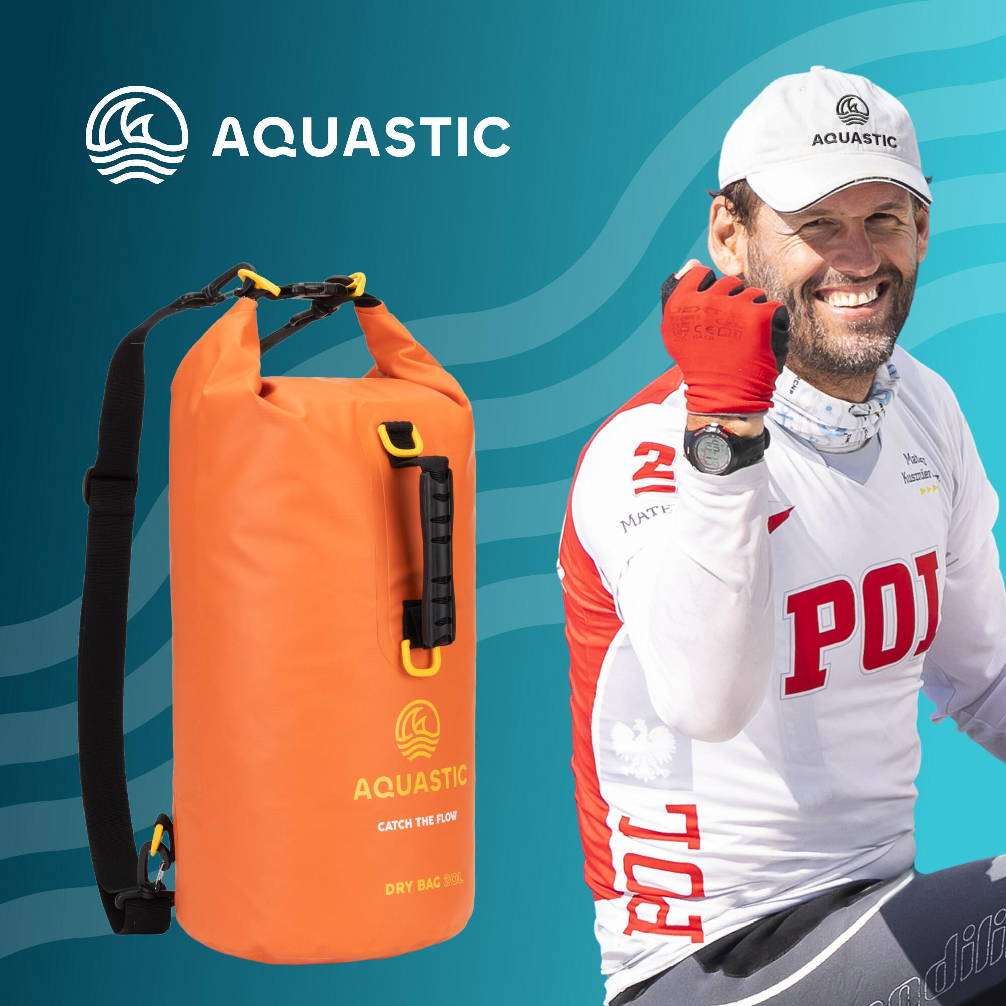 Sac étanche AQUASTIC Dry Bag 20 l 2/7