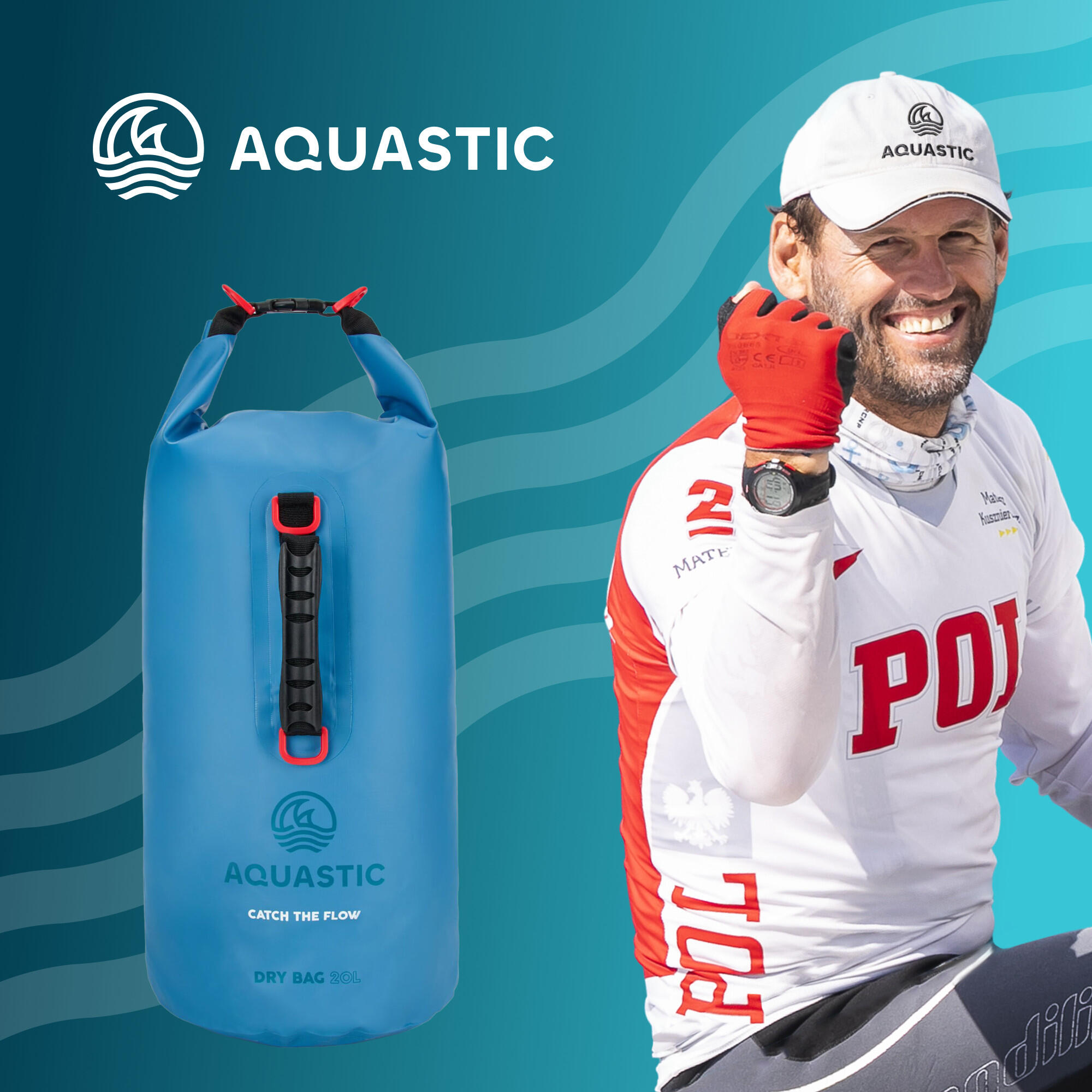Bolsa impermeable AQUASTIC Dry Bag 20 l 2/7