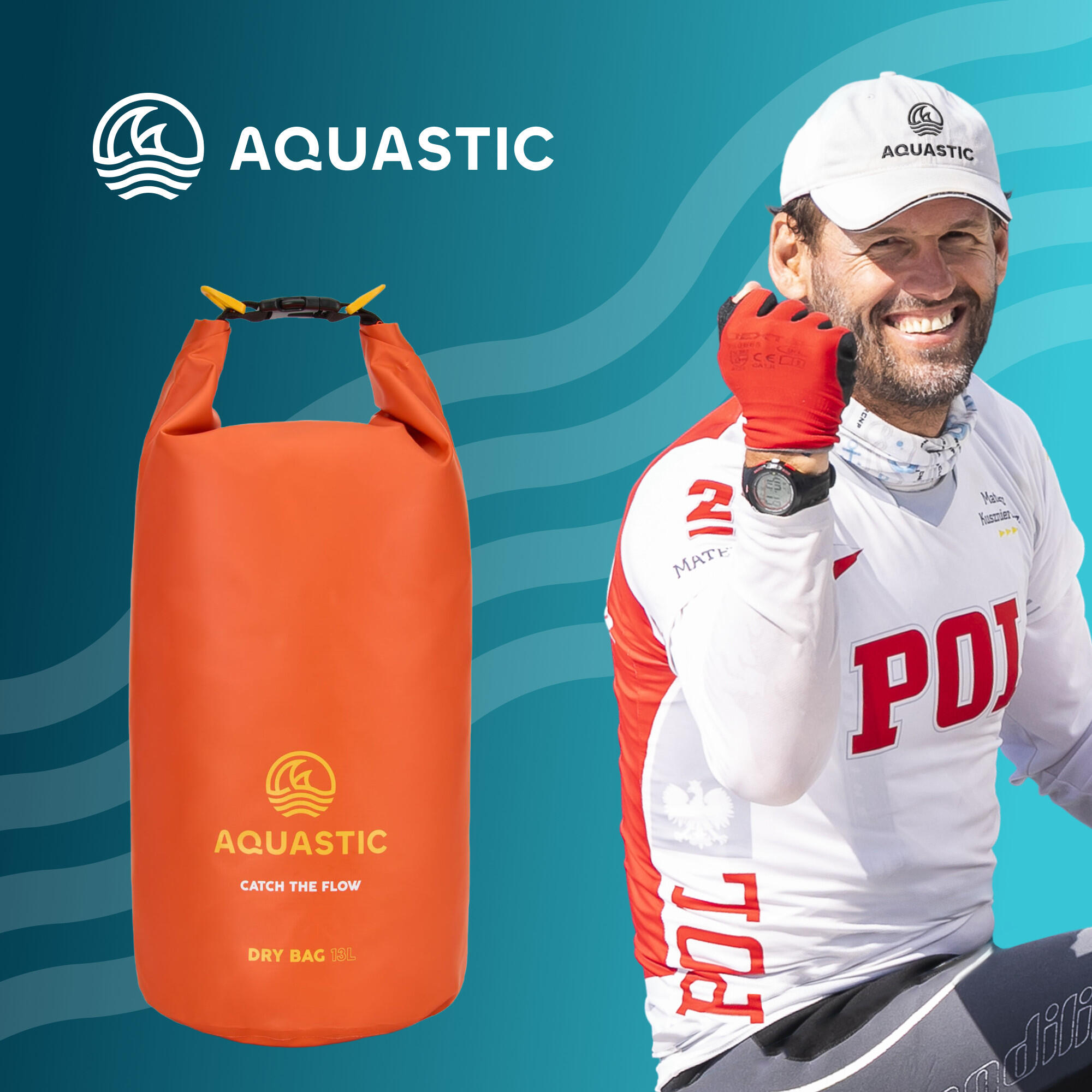 Worek wodoodporny AQUASTIC Dry Bag 13 l 2/7