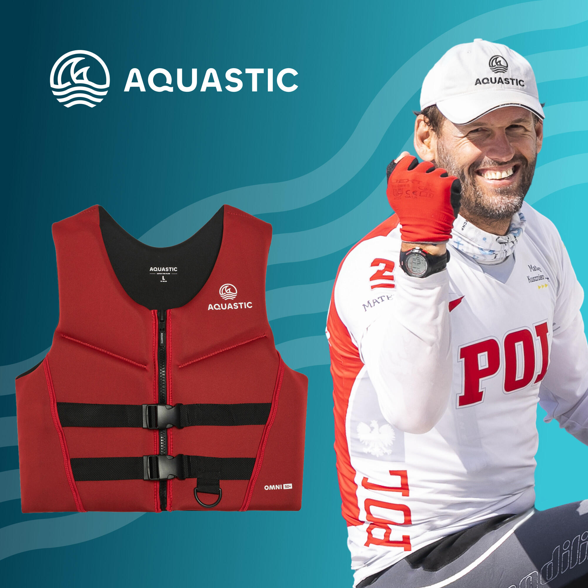 Giubbotto di salvataggio AQUASTIC Omni 50N 2/7