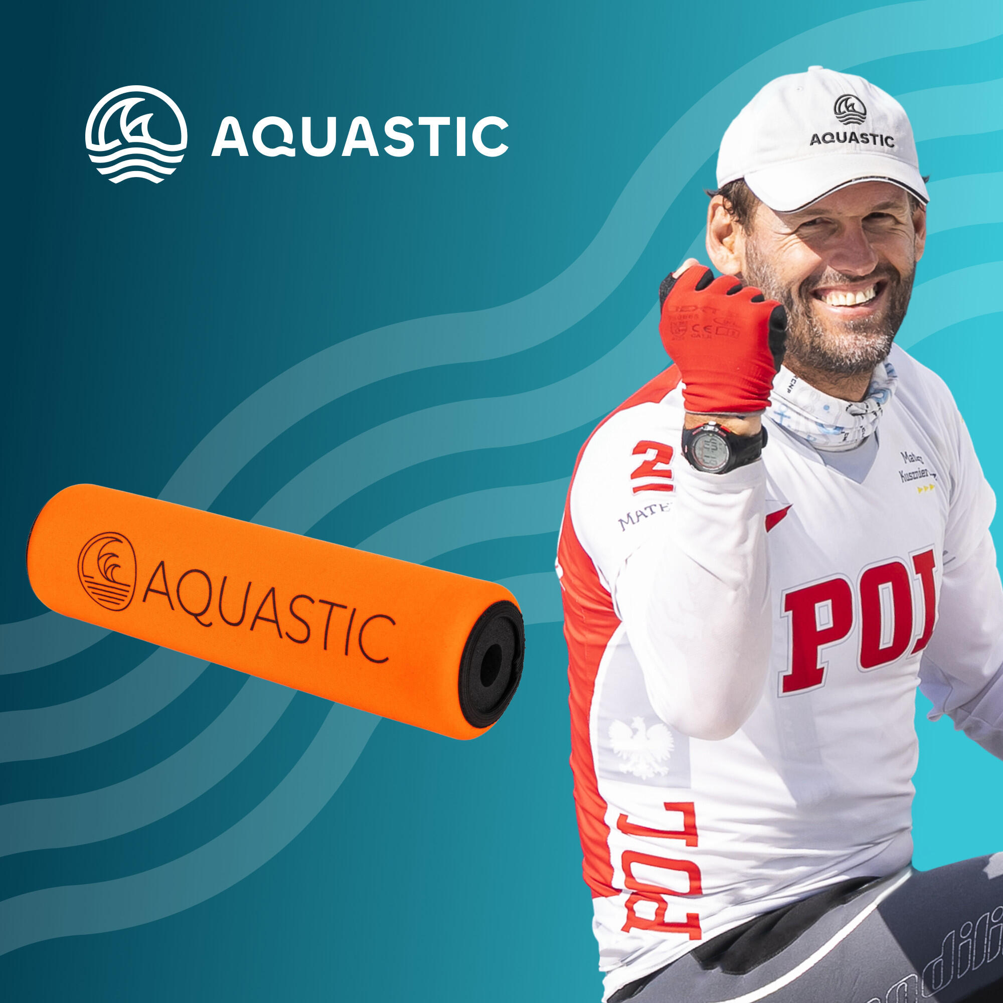 Bouée flotteur pour pagaie SUP AQUASTIC 2/7