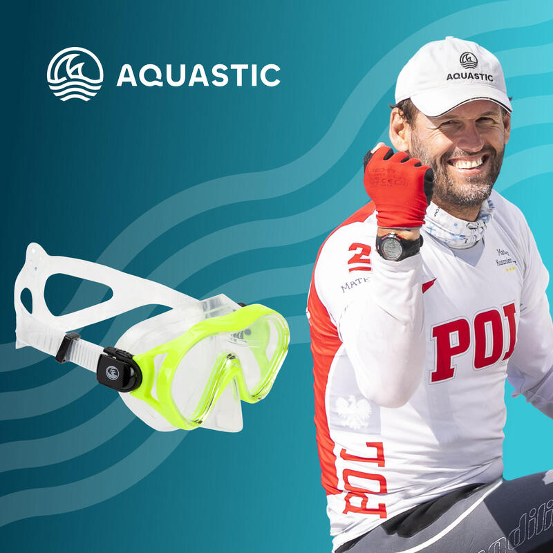 Mască de snorkeling pentru copii AQUASTIC Minke