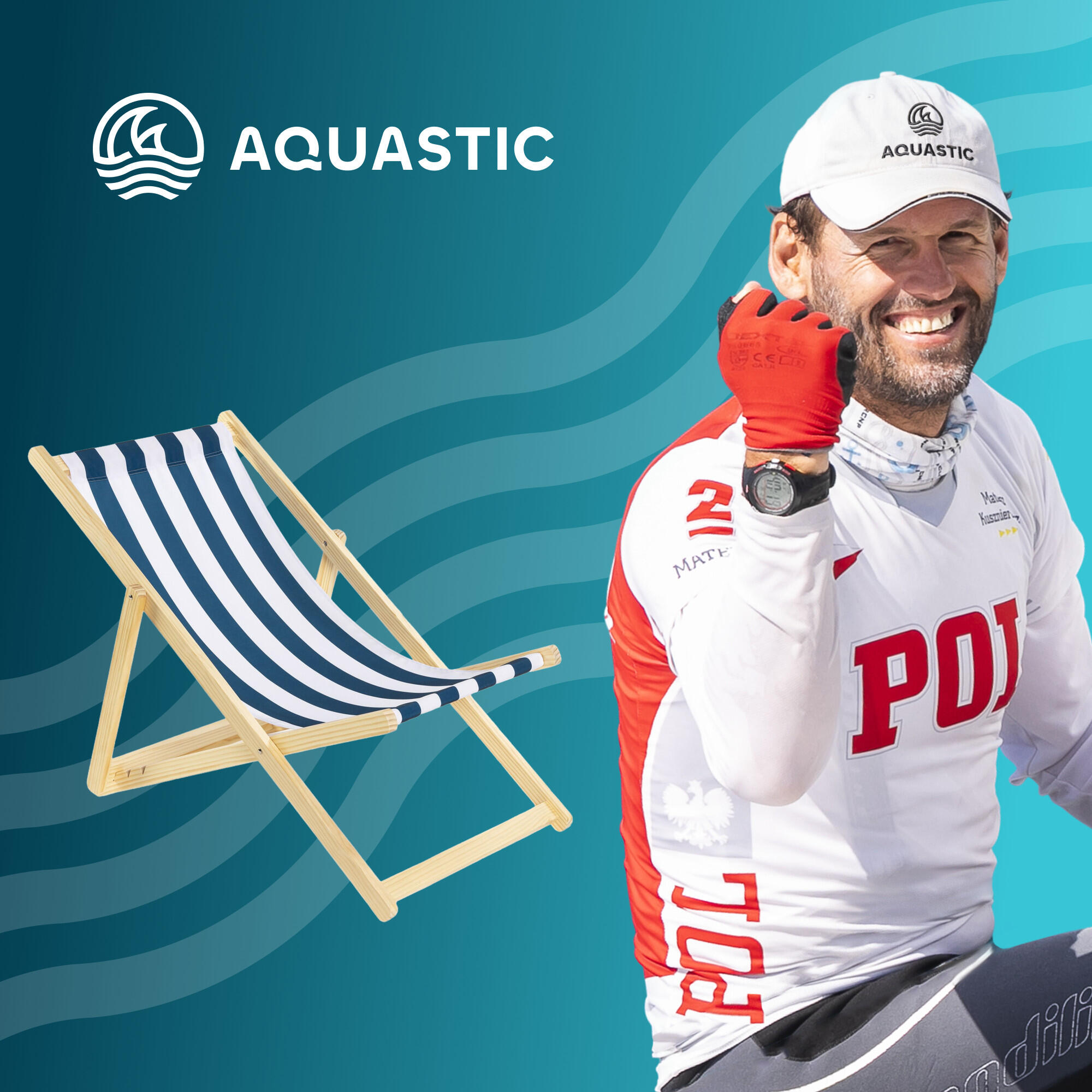AQUASTIC Sunlito Strandliege 2/7