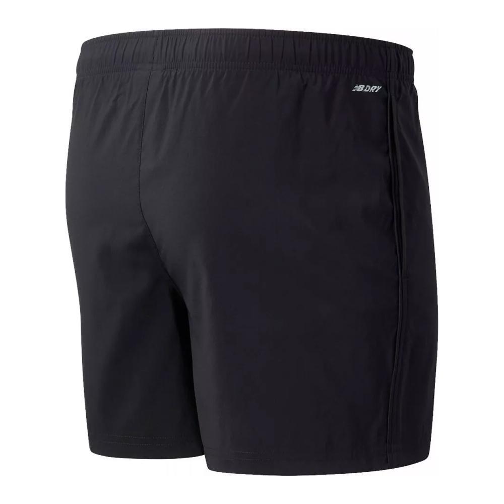 Short da Uomo New Balance Core Run 5 Nero 2/4