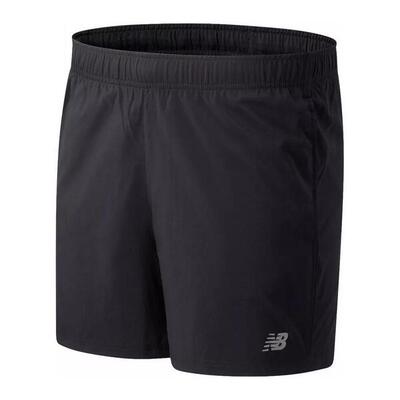 Short da Uomo New Balance Core Run 5 Nero