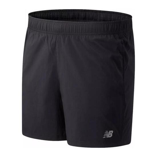 Short da Uomo New Balance Core Run 5 Nero