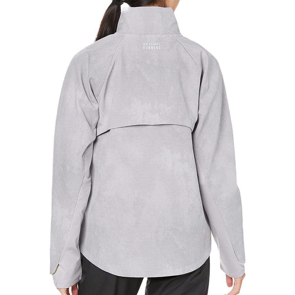 New Balance Damen Winter Laufjacke Impact Reflective Grau 2/3