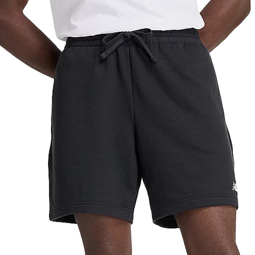 New Balance Short French Terry Uomo Preto Multicolorido da Decathlon