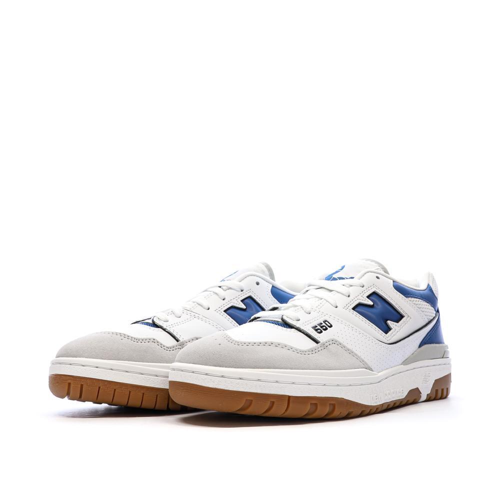 Baskets Blanc/Bleu Homme New Balance 550 ESA 6/7