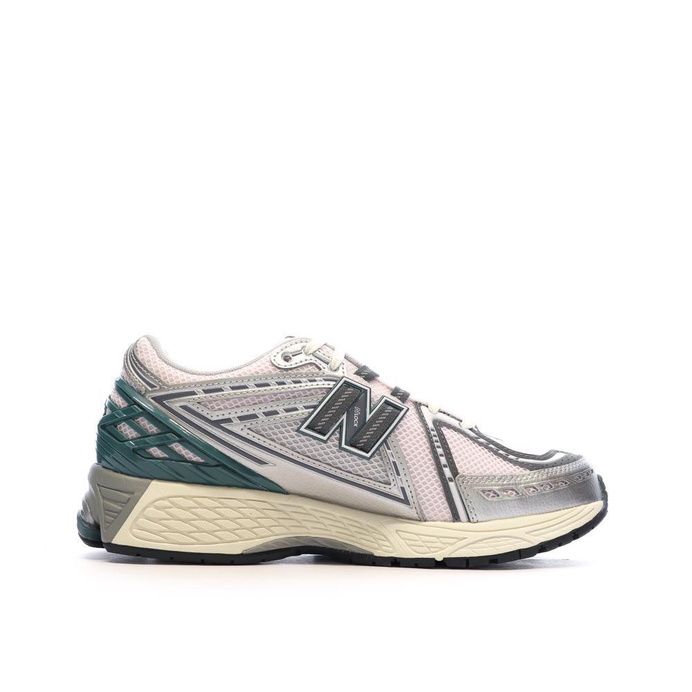 New Balance 1906 Baskets Gris/Rose/Vert Homme 2/7
