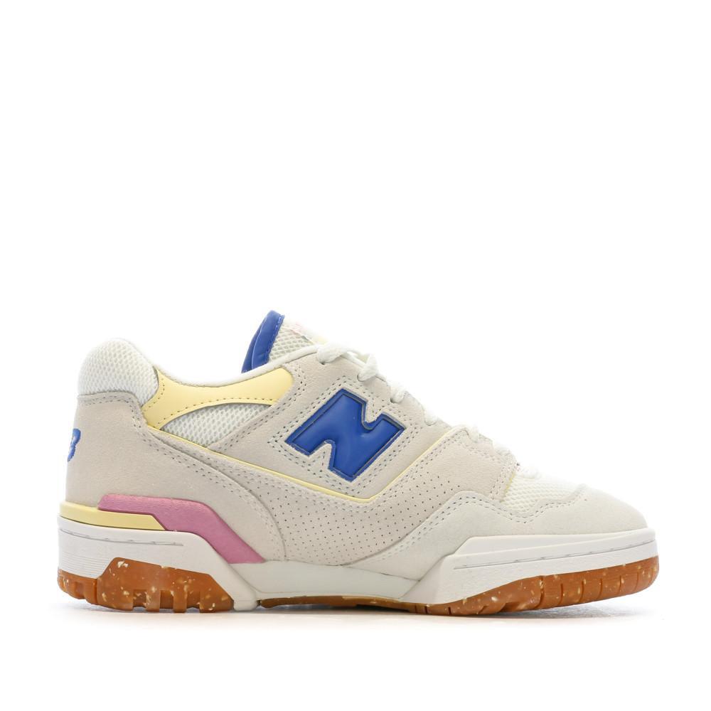 Baskets Beige/Bleu Femme New Balance Bb550 2/7