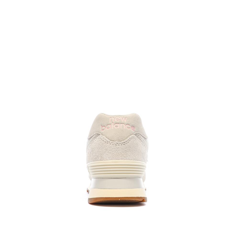 Baskets Beige/Rose Femme New Balance 574 3/7