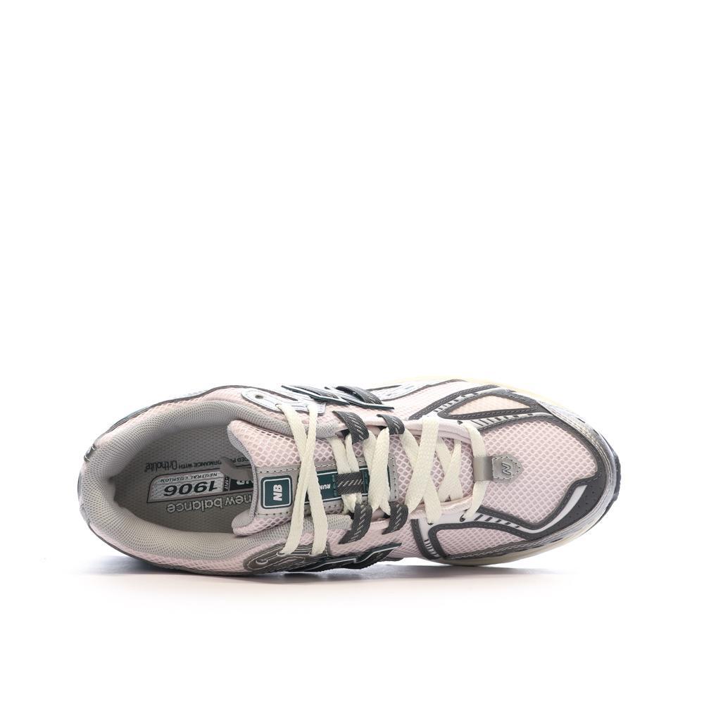 New Balance 1906 Baskets Gris/Rose/Vert Homme 4/7