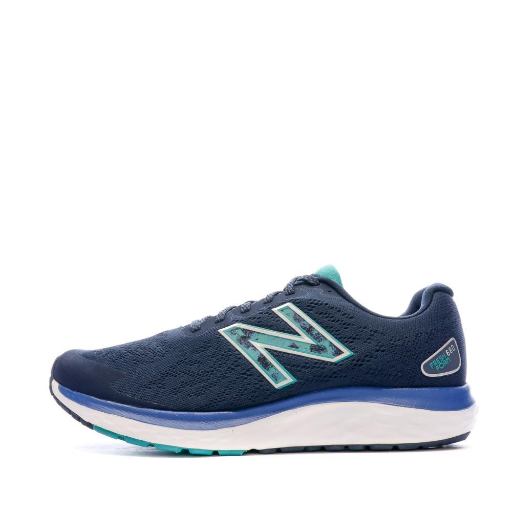 Men's New Balance 680 Navy Running Shoes