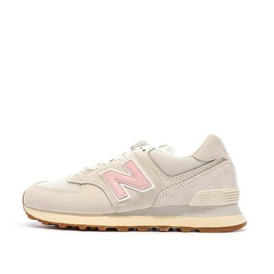 Sneakers Donna New Balance 574 Beige/Rosa - Stile e Comfort