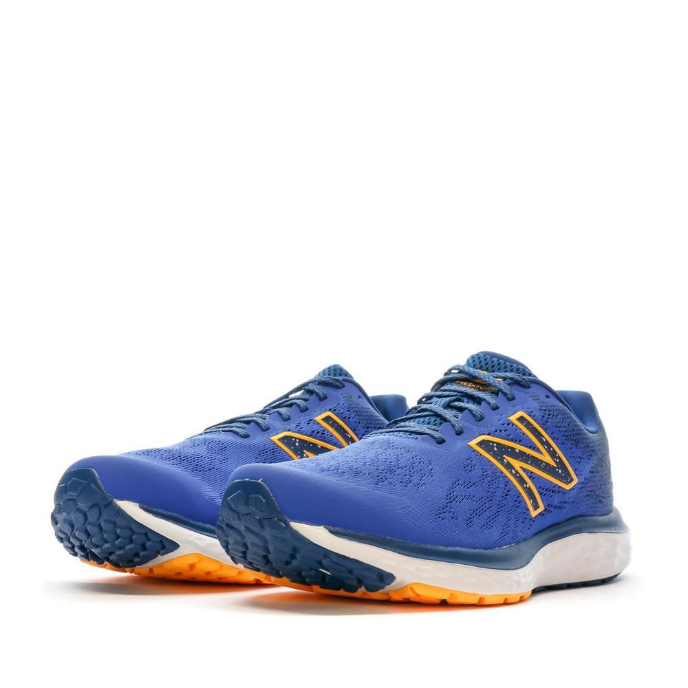 Chaussures de Running Bleu/Orange Homme New Balance 680v7 6/7
