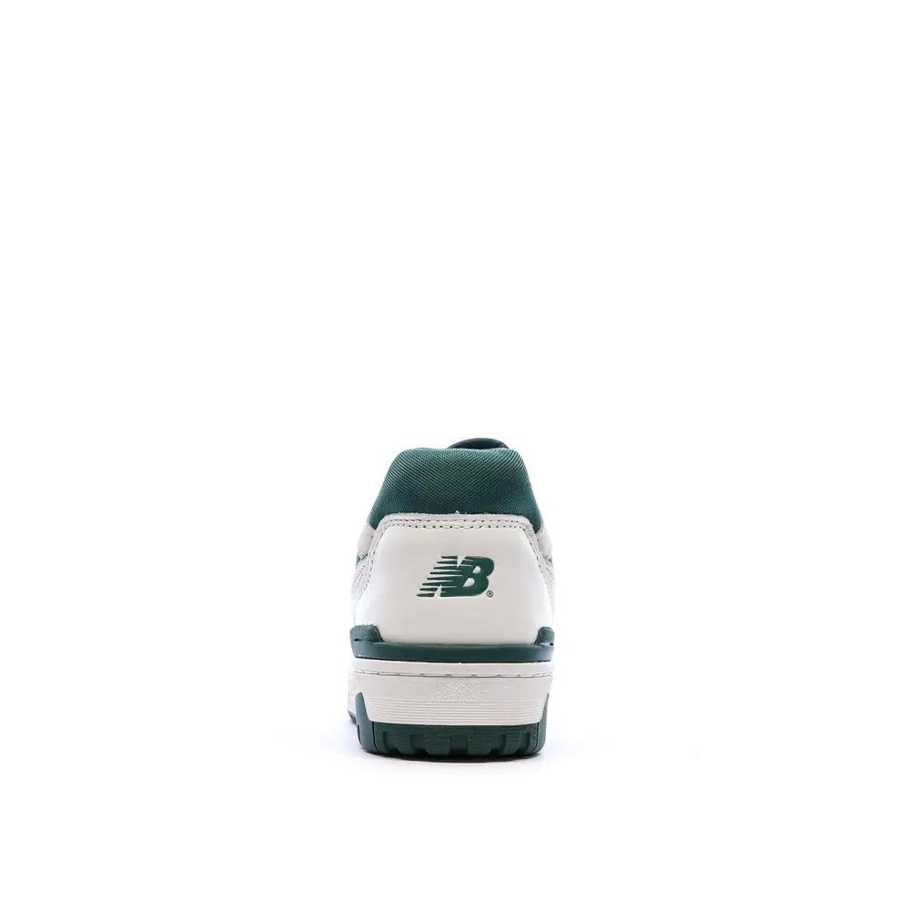 Baskets Blanches/Vertes Homme New Balance BB550 3/7