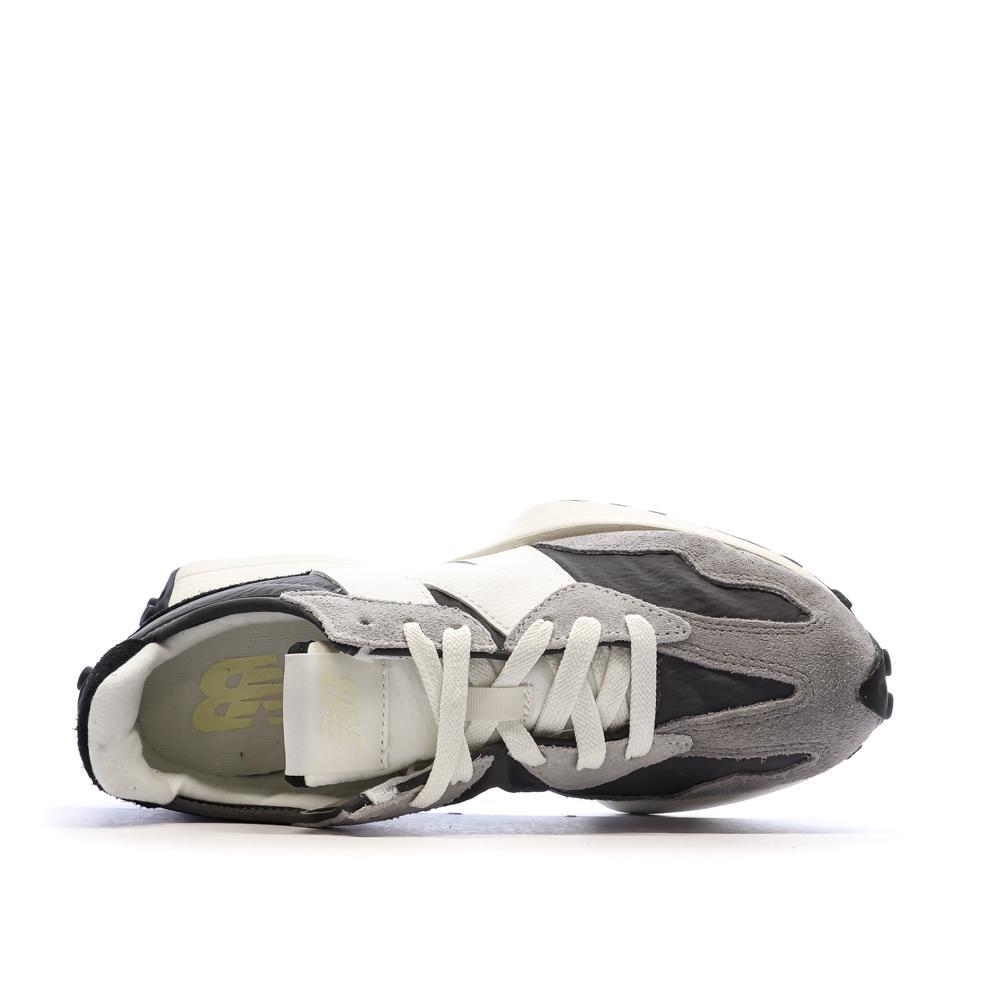 327 Baskets Noires/Grises Mixte New Balance 4/7