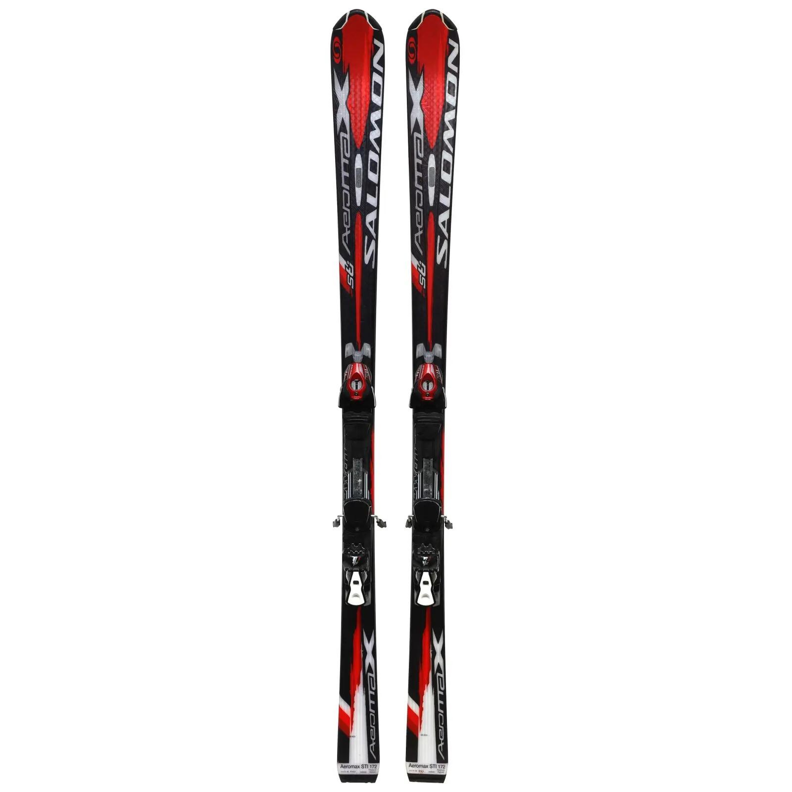 TWEEDEHANDS - Gebruikte Salomon Aeromax Ski + Bindingen 2/4