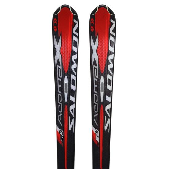TWEEDEHANDS - Gebruikte Salomon Aeromax Ski + Bindingen