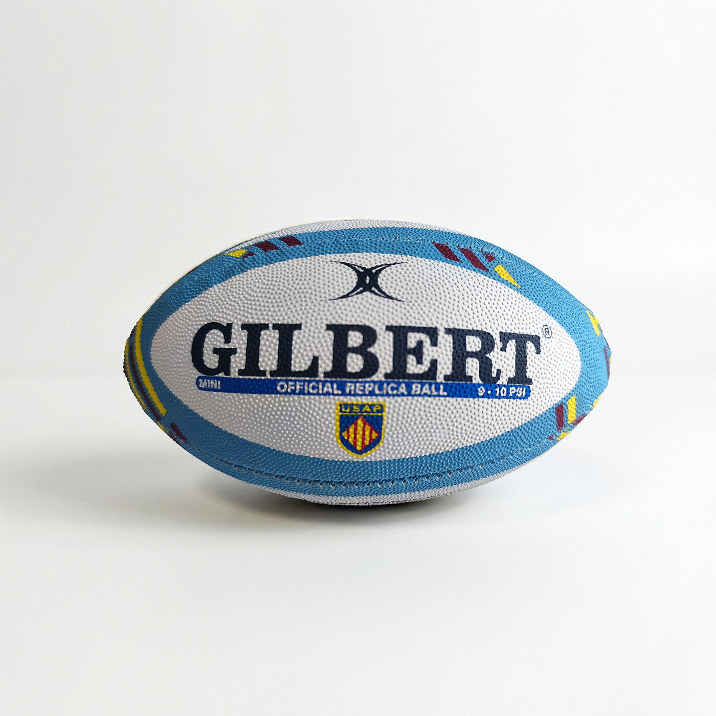Ballon de rugby Mini Perpignan Gilbert USAP 2/3