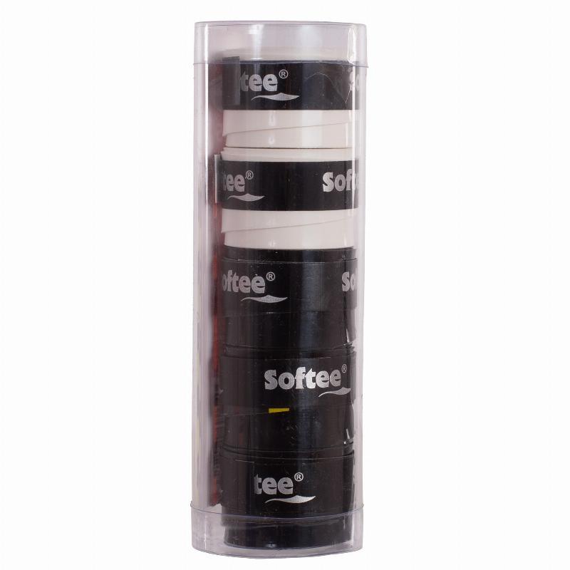 5 db-os csomag Smooth Softee Tech Negro/Blanco ÚNICA Overgrips