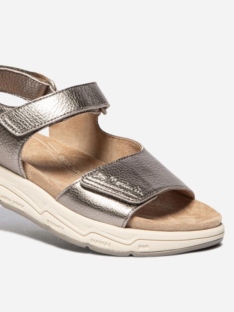 Sandales compensées Femme - LOUISIE Bronze 2/5