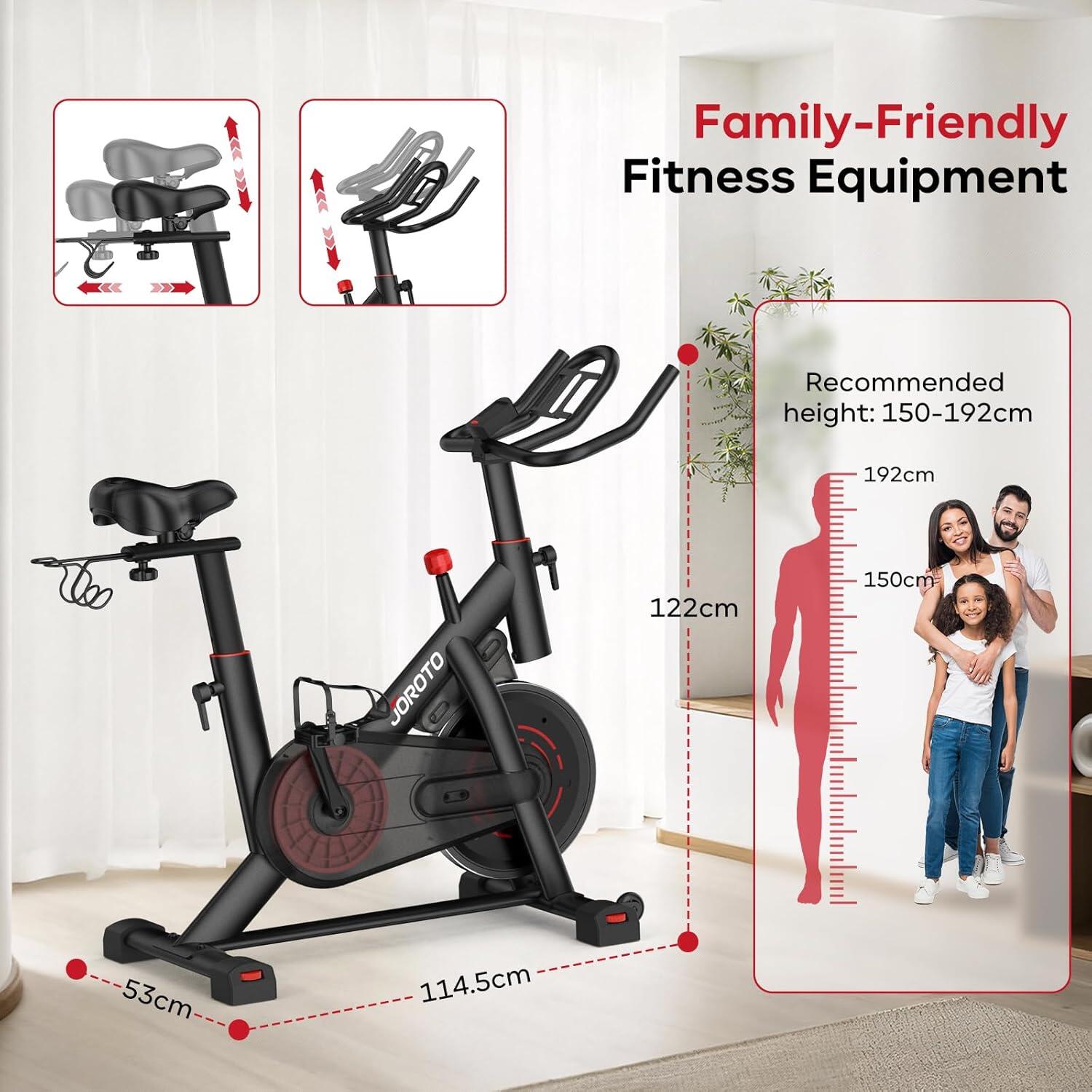 JK10 Heimtrainer, einstellbarer Widerstand 6/7