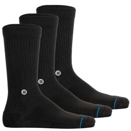 Stance Icon 3er-Pack Crew, gepolstert.