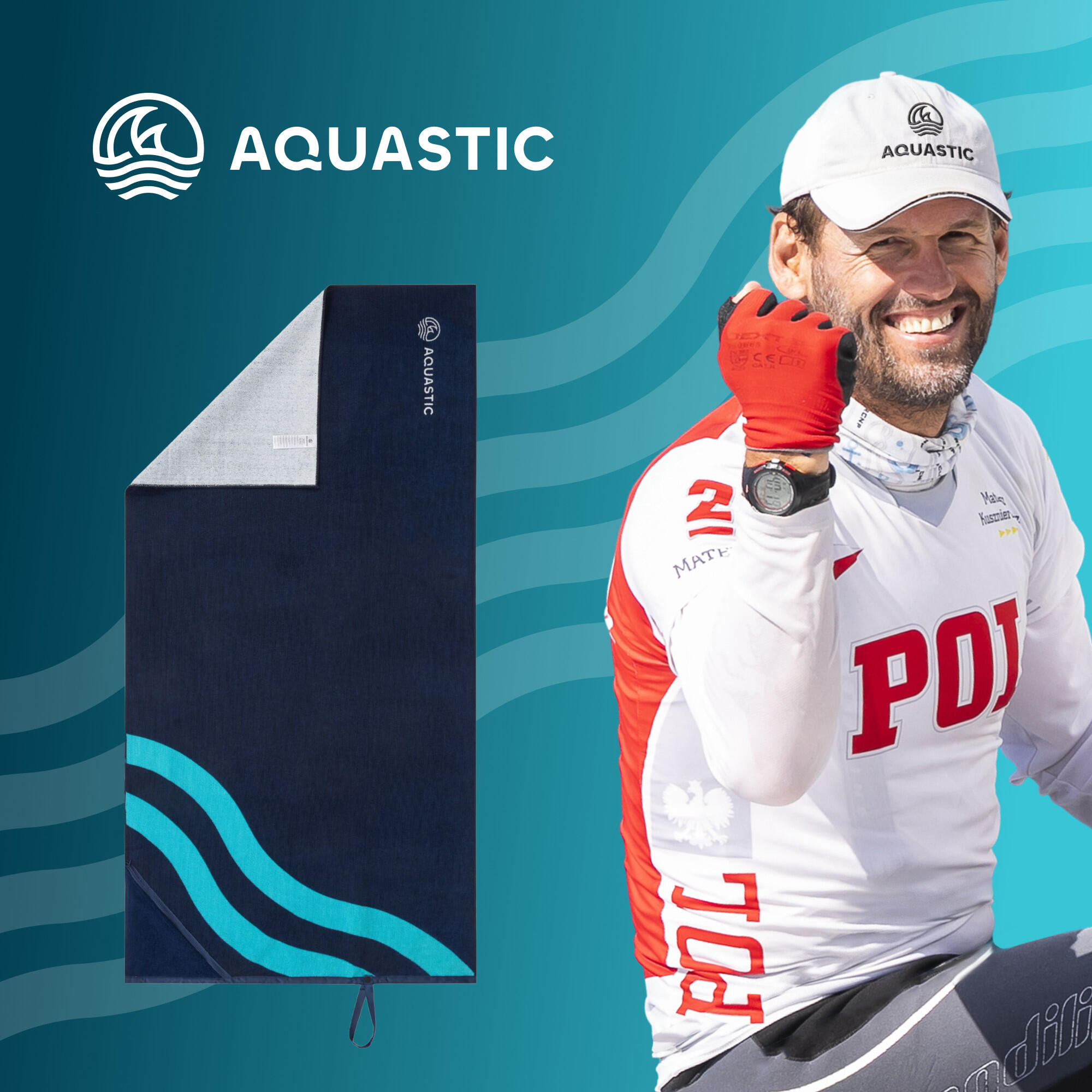 Serviette AQUASTIC Wavey 2/7