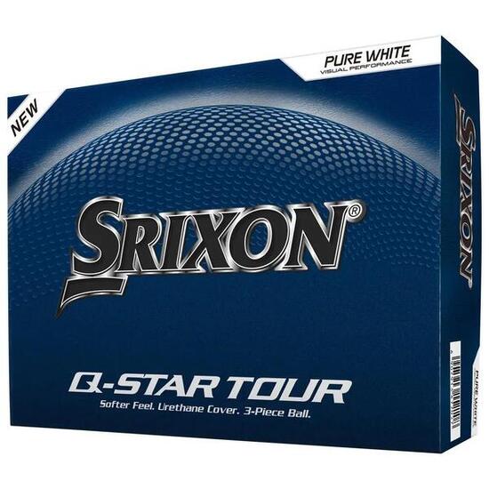 Boîte de 12 Balles de Golf Srixon Q-Star Tour New