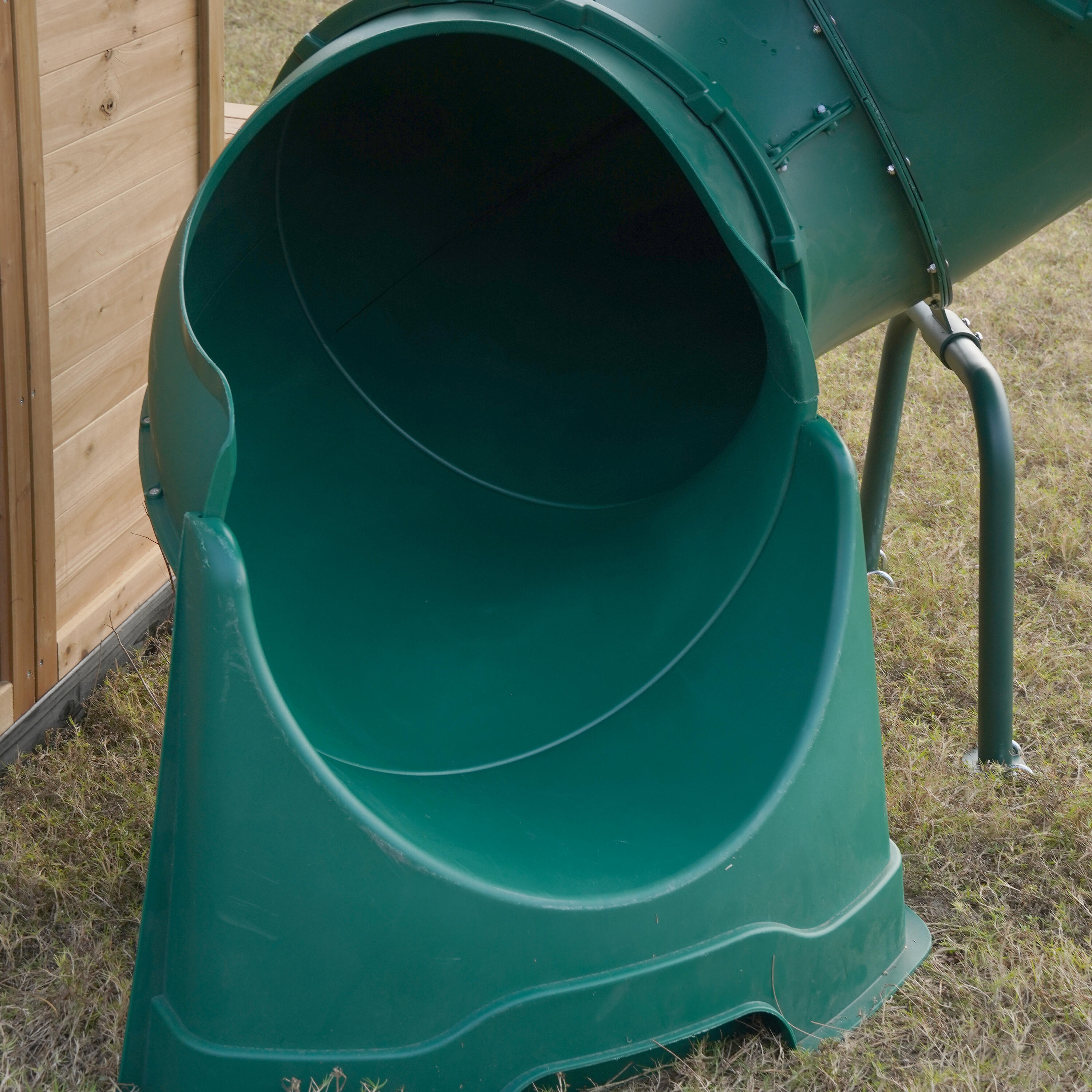 Aire de Jeux - AXI Noud - 2 Balançoires, Toboggan Tubulaire - Bleu 7/7