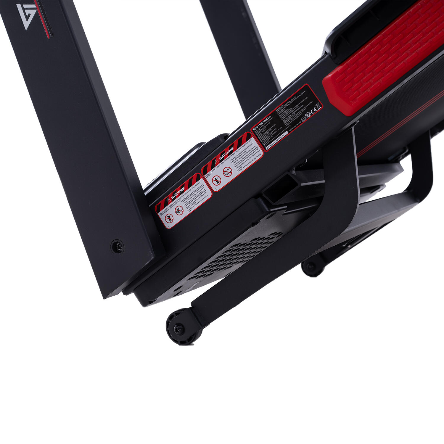 Klappbares Laufband mit 15 Steigungsstufen-NB2-3700W-16,5 km/h-Zwift,Kinomap 6/7