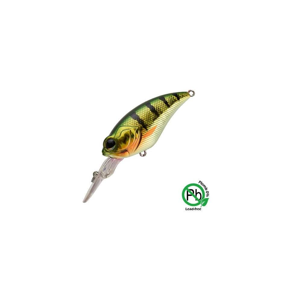 Amostra Crankbait Crankit +2 60MM Cor Perch p/pesca achigã 1/1