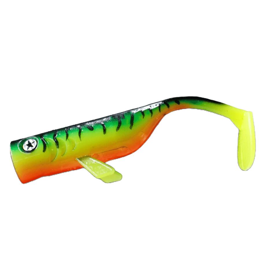 Señuelo suave LMAB Drunk Bait 12 cm (12 cm - Tropicana Tina - Paquete de 4) 1/1