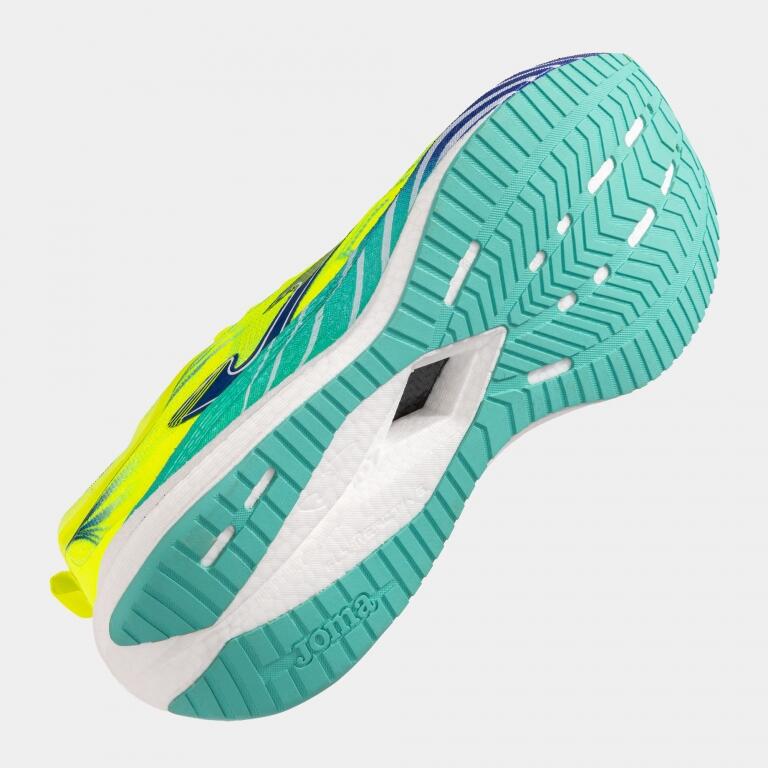 Joma R-1000 2609 Jaune Fluo Chaussures de Running 4/5