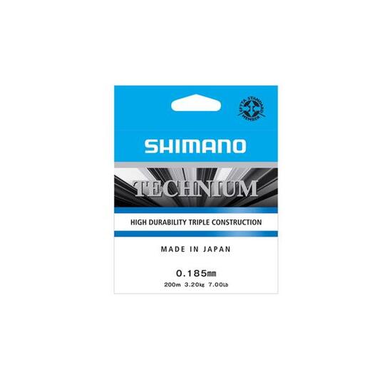 Shimano Technium Nylon gris 0,285 mm 7,5 kg - 200 m