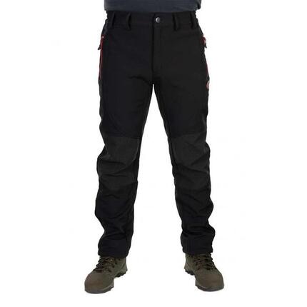 Fox Rage Pro Series Soft Shell Trousers Herren (Grey/Chili Red) Größe M