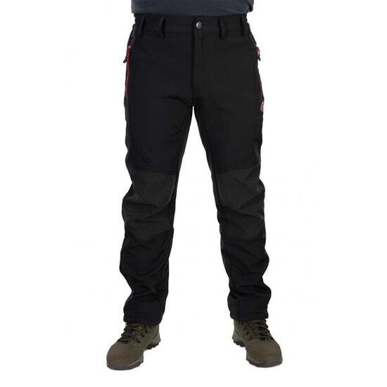 Fox Rage Pro Series Soft Shell Trousers Herren (Grey/Chili Red) Größe M